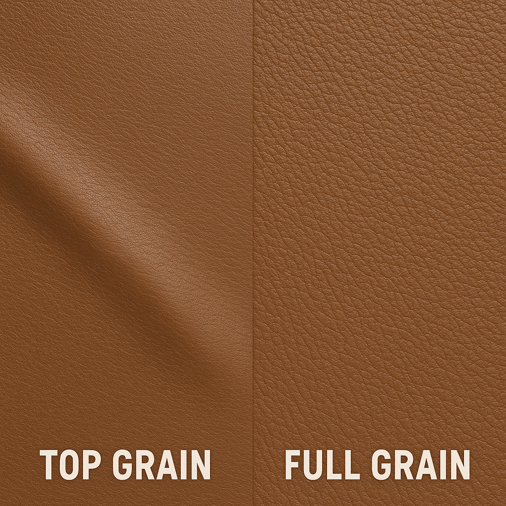 Why Expert Leather Makers Choose Top Grain Leather: Facts You Should Know